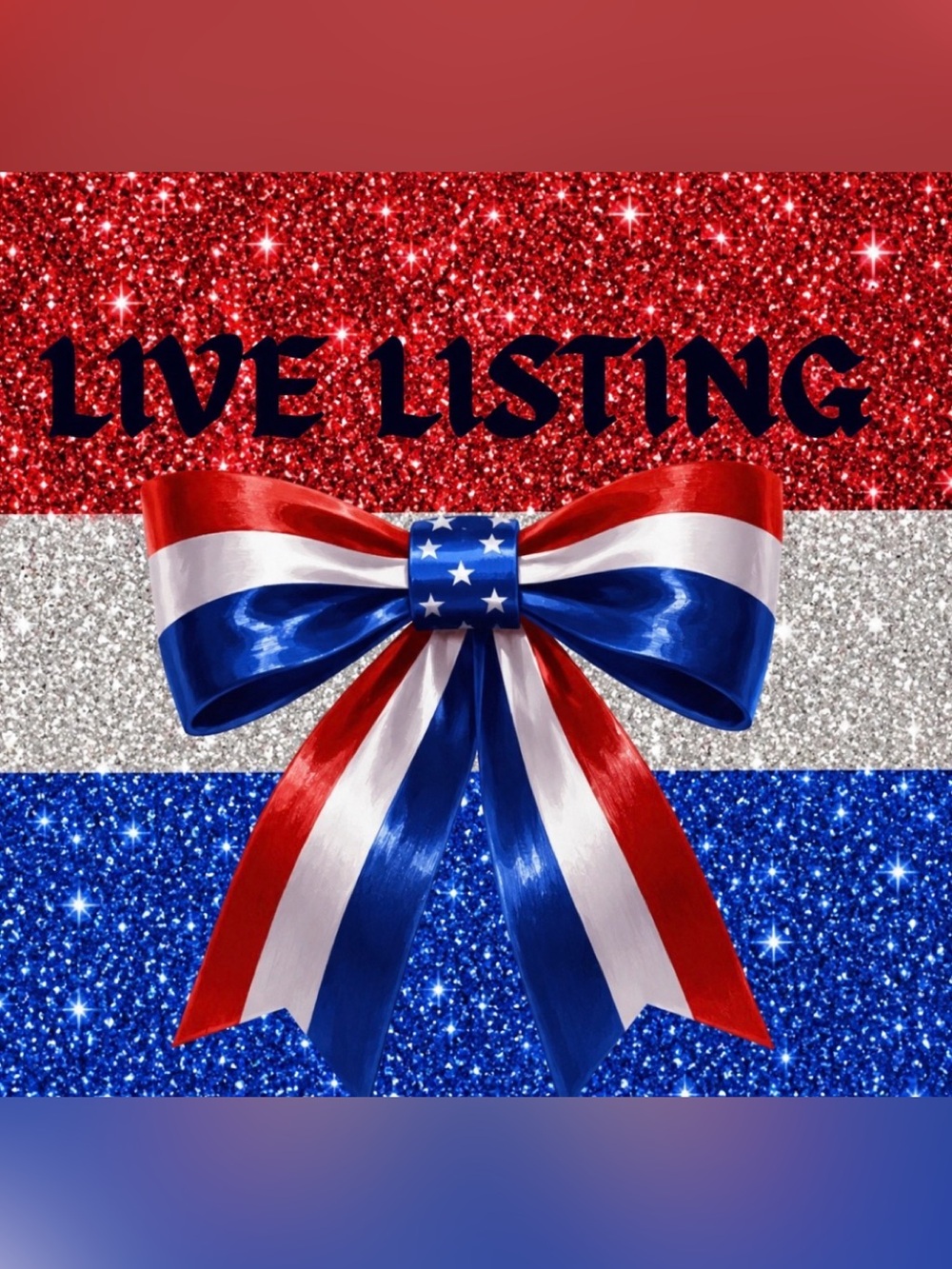 July 4 D 51-100 ❤️🤍💙LIVE LISTING ❤️🤍💙